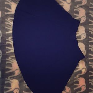 XS Black skater skirt